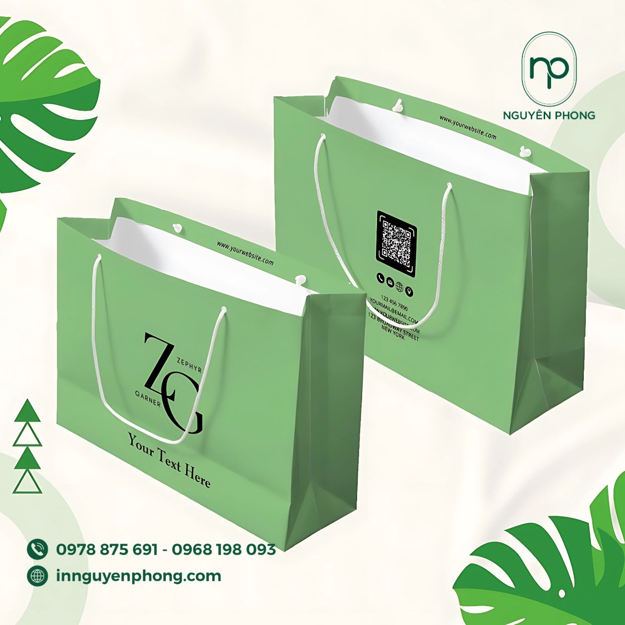 Nguyên Phong – Đơn vị in túi giấy cao cấp với định lượng Couche